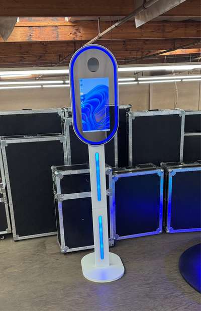 Dslr display monitor booth