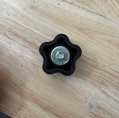 Rubber knob