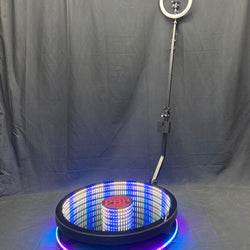 PBF LED Infinity Glass  Automatic 360 Photobooth Platform