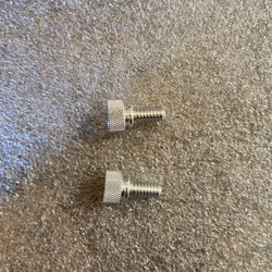 Set of 2 aluminum screws