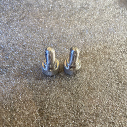 Set of 2 aluminum screws